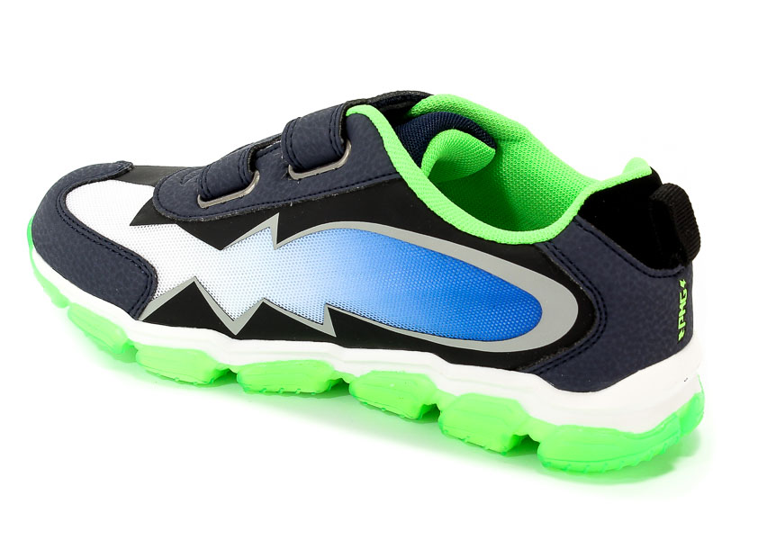 Półbuty Primigi 1455000 Bottal.Pu/Rete/Navy r.26-35