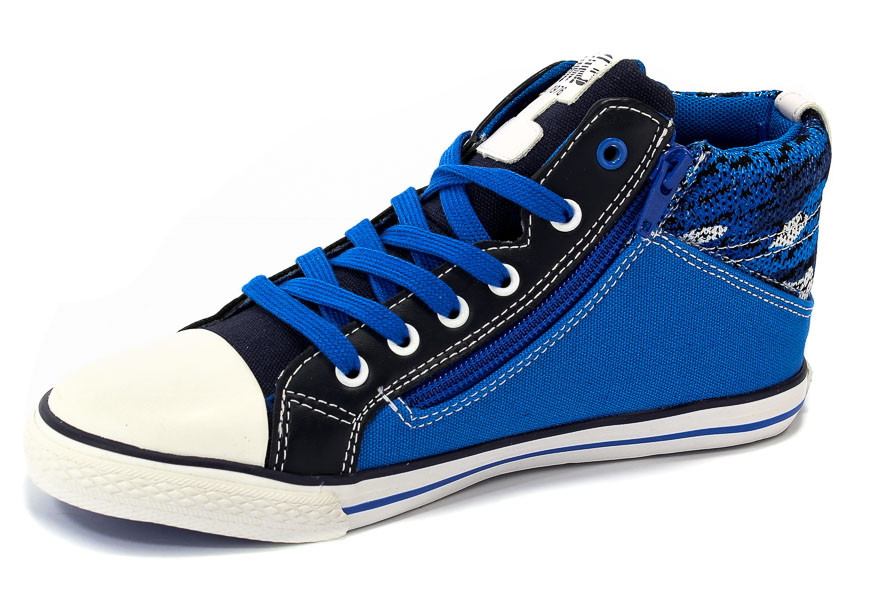Półbuty Primigi 1454100 T.Canvas/Royal-Navy r.24-39