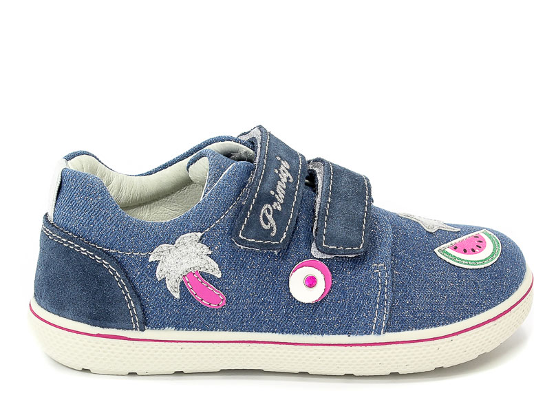 Półbuty Primigi 1358200 T.Jeans/Scamosc/Jean r.19-24