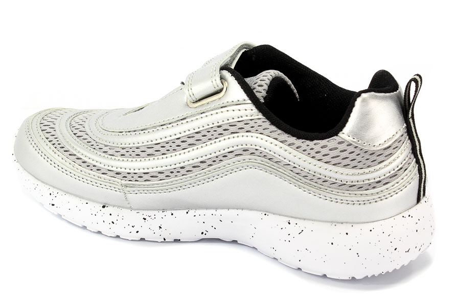 Półbuty Primigi 1451211 Pu Nappa Nu/Silv r.24-39