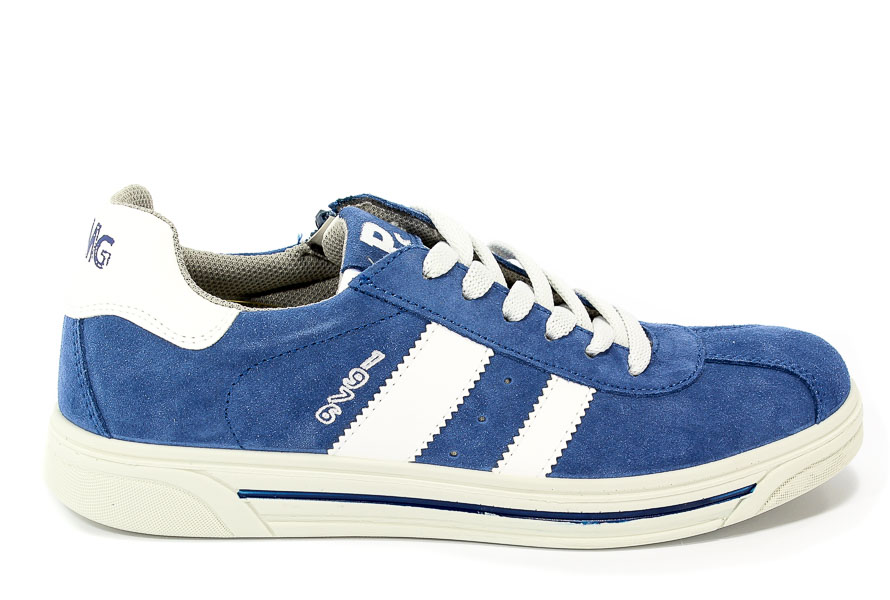 Półbuty Primigi 1307399 Scamosc/S.Nappa/Blue r.30