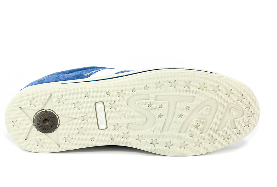 Półbuty Primigi 1307399 Scamosc/S.Nappa/Blue r.30