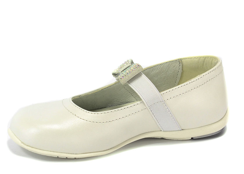 Półbuty Primigi 1418233 Nappa Perlata/Bianco r.25-29