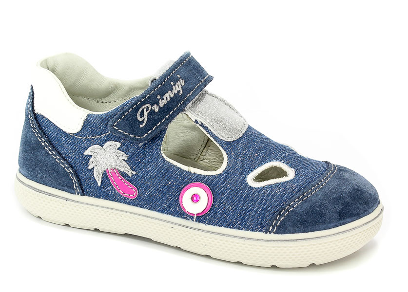 Półbuty Primigi 1358200 T.Jeans/Scamosc/Jean r.25-29