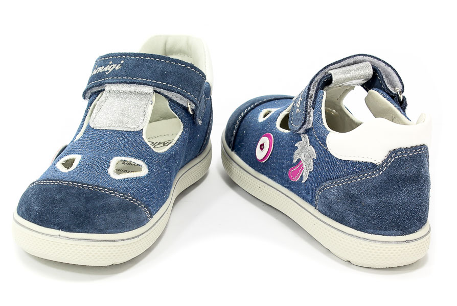 Półbuty Primigi 1358200 T.Jeans/Scamosc/Jean r.25-29