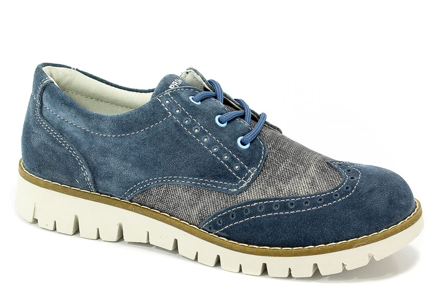 Półbuty Primigi  1369355 Scamosc/S.Jeans/Jean r.36-40