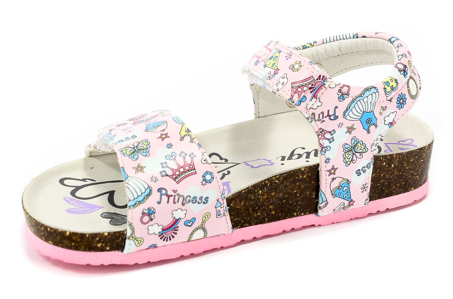 Sandały Primigi 1458900 Nappa Pu Stampa/Rosa r.24-35