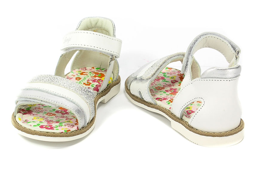Sandały Primigi 1416322 Nappa/Bianco r.25-29