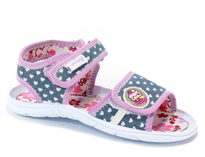 Sandały Primigi 1449133 T.Jeans Stamp/Denim r.19-27