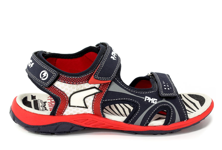 Sandały Primigi 1457622 Nabuk Pu/Rete/Navy-R r.28-39
