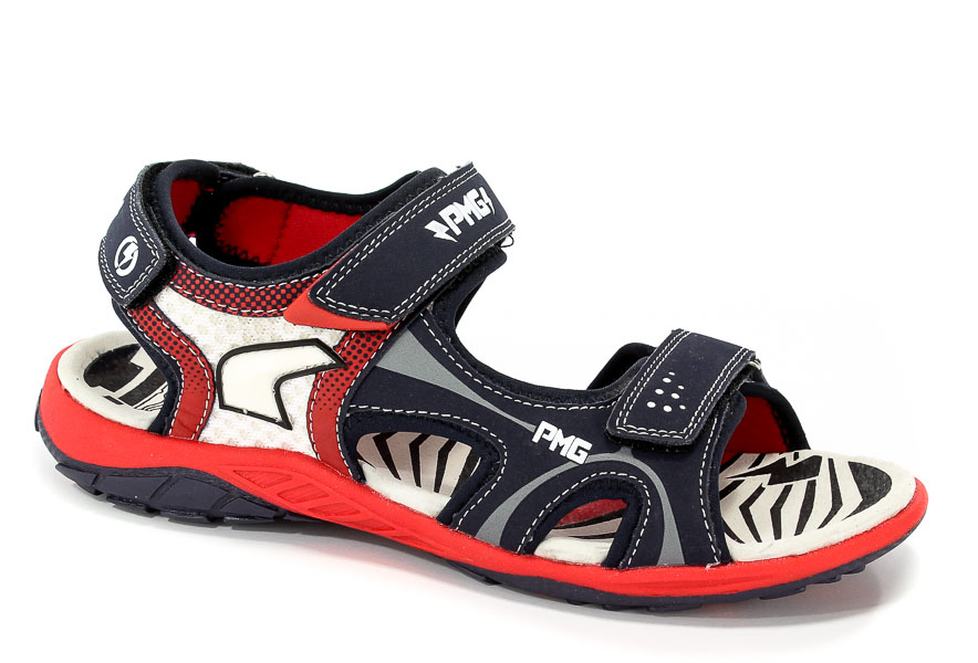 Sandały Primigi 1457622 Nabuk Pu/Rete/Navy-R r.28-39