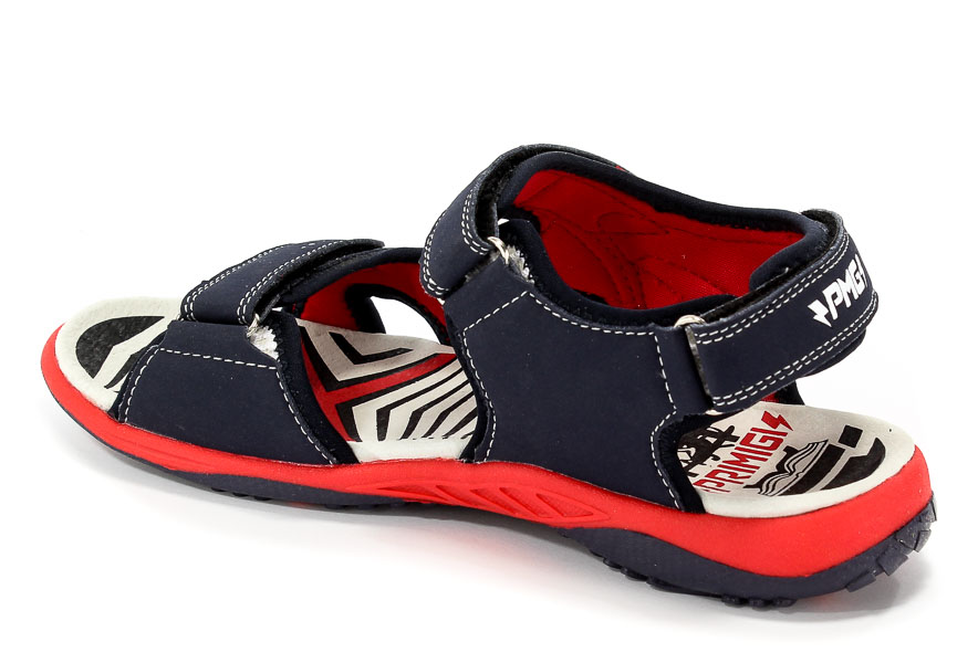Sandały Primigi 1457622 Nabuk Pu/Rete/Navy-R r.28-39