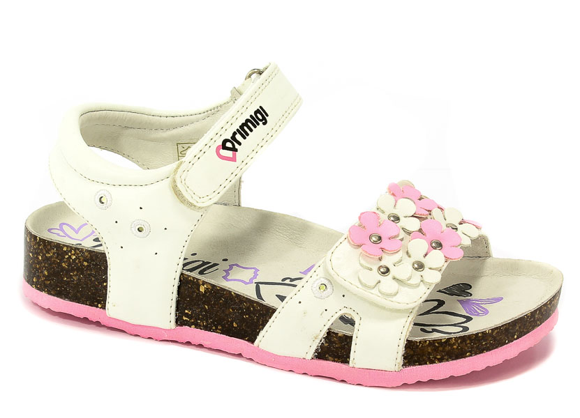 Sandały Primigi 1459011 Nappa Pu/Bianco r.24-35