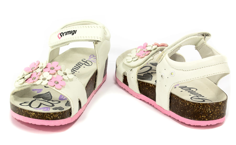 Sandały Primigi 1459011 Nappa Pu/Bianco r.24-35