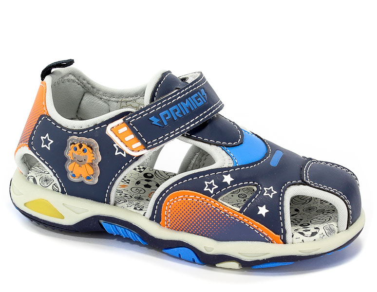 Sandały Primigi 1450611 Nappa Pu/Navy r.20-29