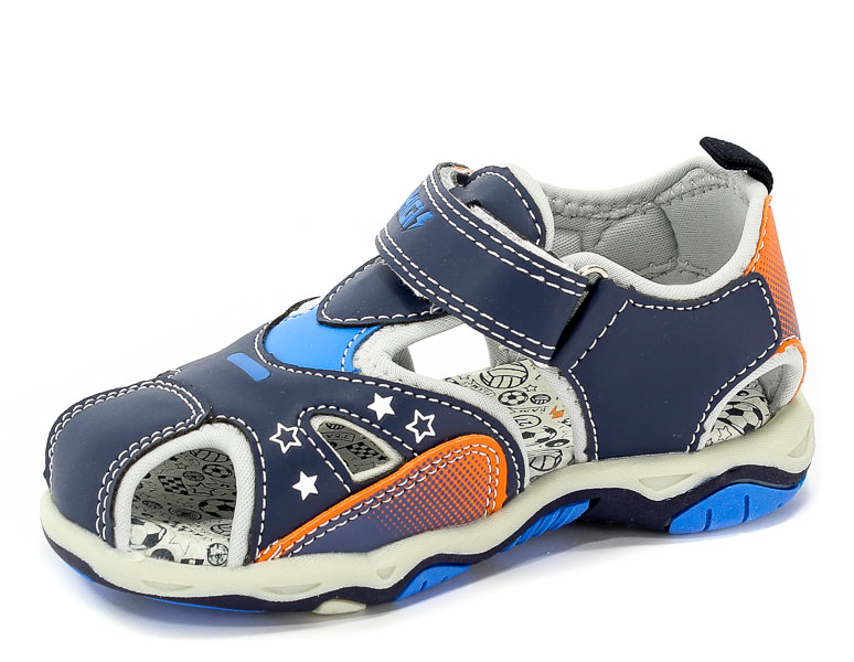 Sandały Primigi 1450611 Nappa Pu/Navy r.20-29