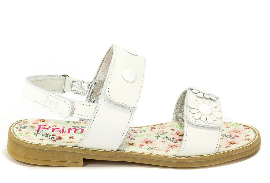 Sandały Primigi 1439911 Nappa/Bianco r.34-39