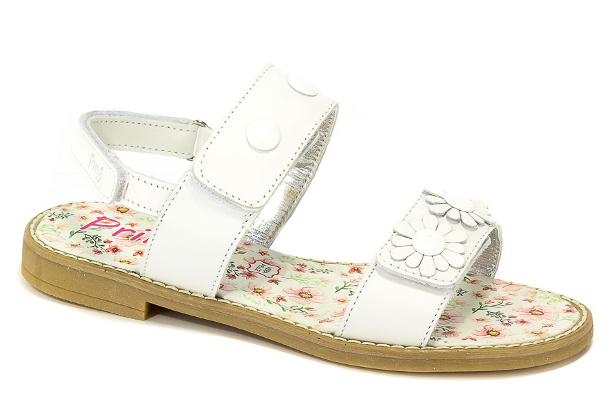 Sandały Primigi 1439911 Nappa/Bianco r.34-39
