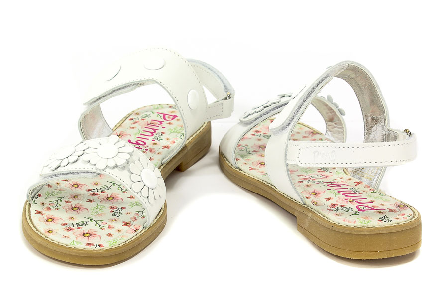 Sandały Primigi 1439911 Nappa/Bianco r.34-39