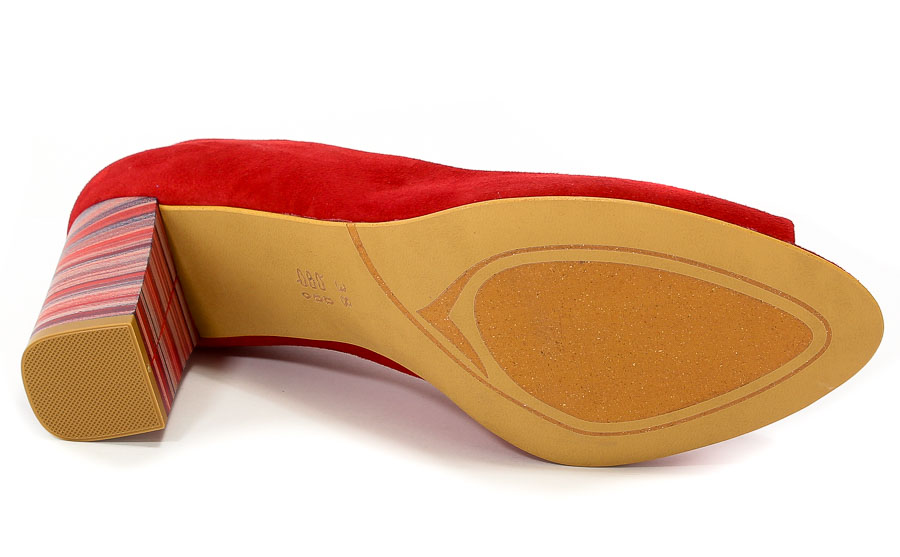 Czółenka Letnie Eska 1456 115 Czerwony