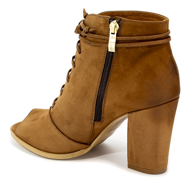 Botki Letnie Carinii B4260-793-000-000-C36 Rudy