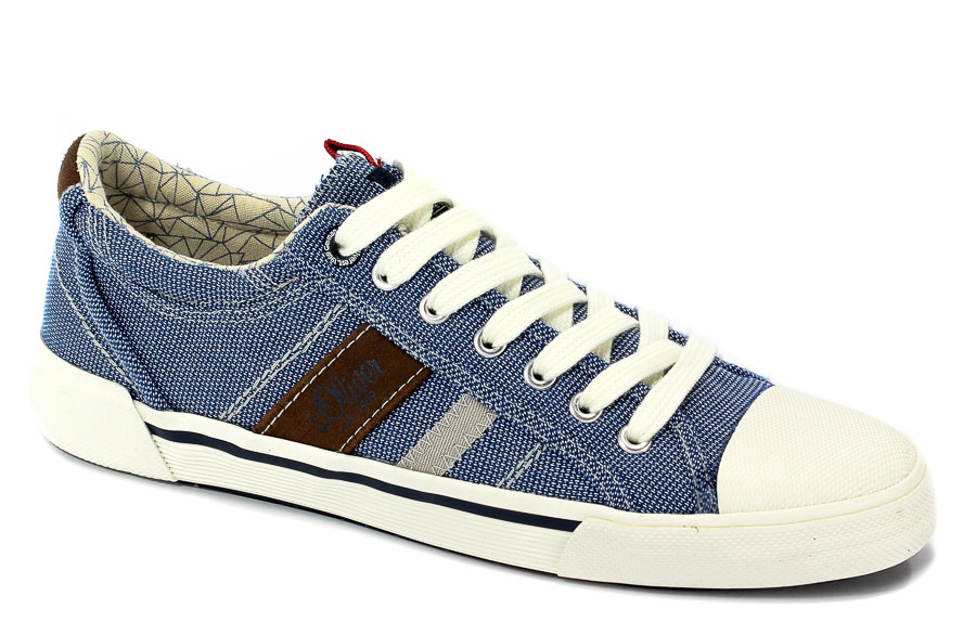 Półbuty S.Oliver 5-13601-20 800 Blue