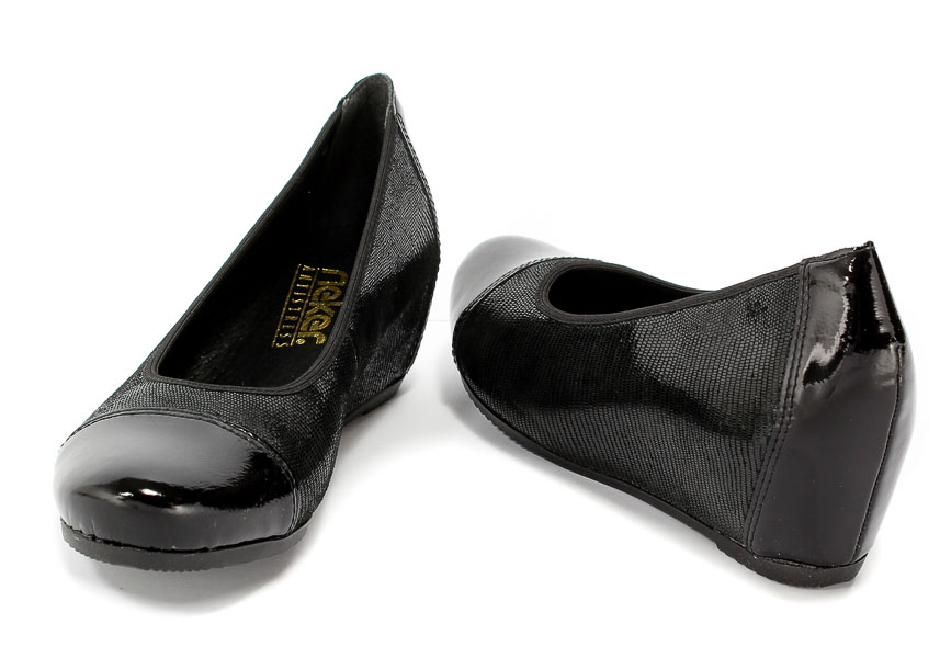 Czółenka Rieker L4764-00 Black