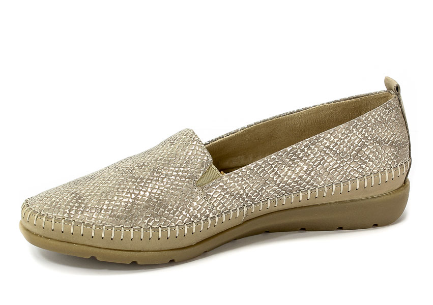 Półbuty Remonte D1902-64 Beige Combi