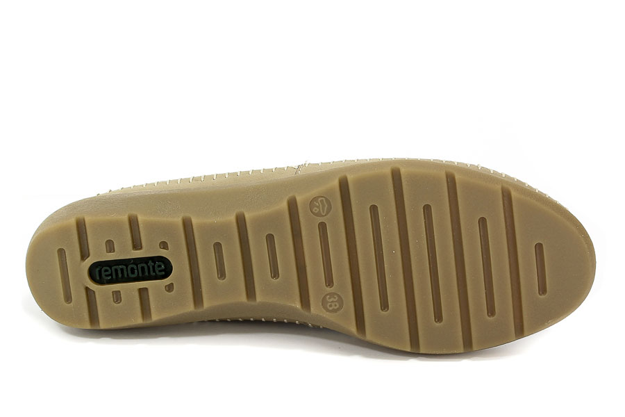 Półbuty Remonte D1902-64 Beige Combi