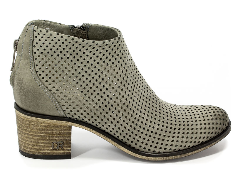 Botki Letnie Carinii B3016/MN-399-000-000-861 Szary