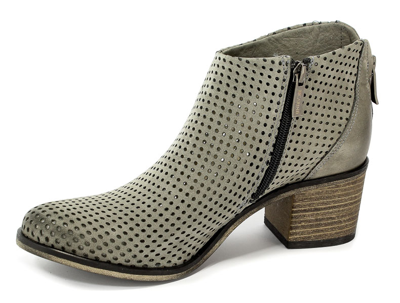 Botki Letnie Carinii B3016/MN-399-000-000-861 Szary