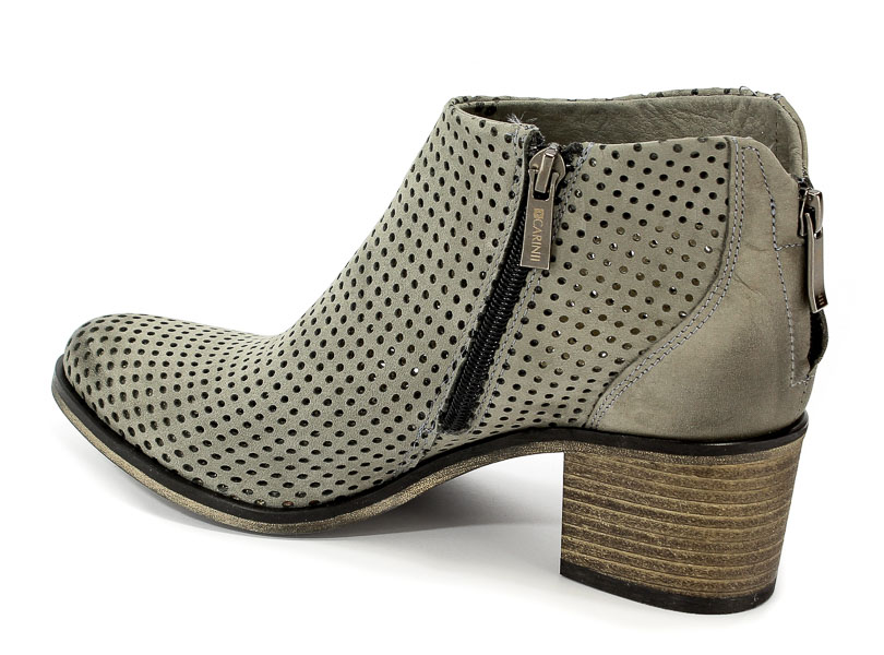 Botki Letnie Carinii B3016/MN-399-000-000-861 Szary