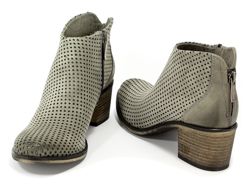 Botki Letnie Carinii B3016/MN-399-000-000-861 Szary