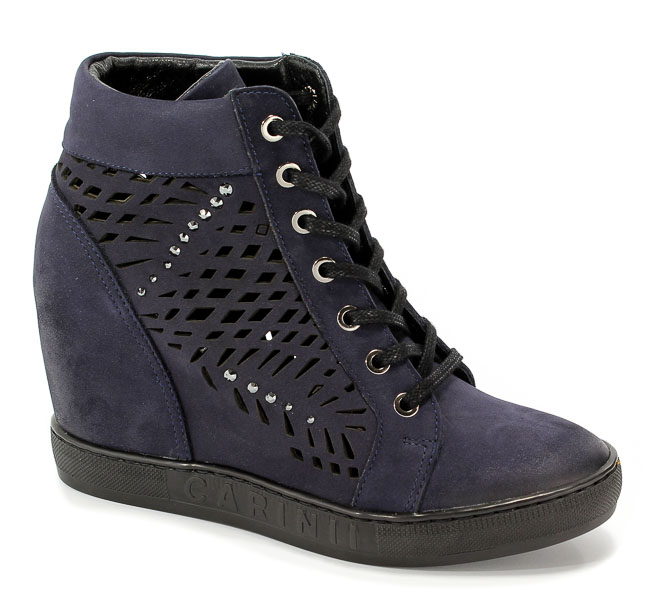 Sneakersy Letnie Carinii B4350-K59-000-000-B88 Granat