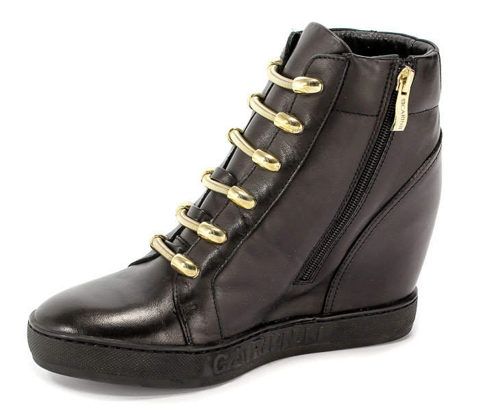 Sneakersy Carinii B4130-E50-000-PSK-B88 Czarny