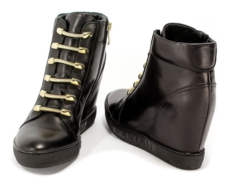 Sneakersy Carinii B4130-E50-000-PSK-B88 Czarny