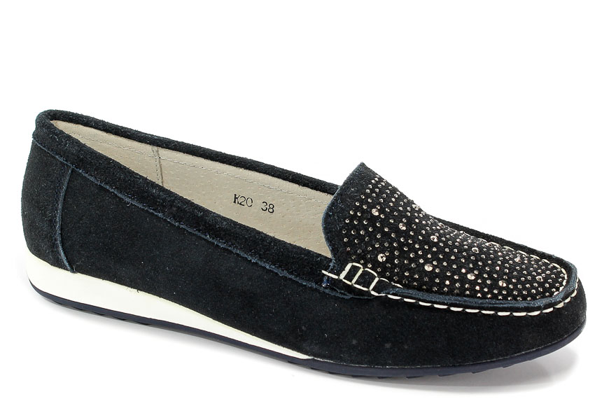 Mokasyny Sokolski CL K20 Navy Granat