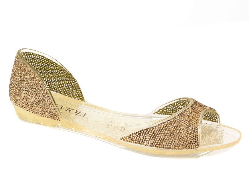 Sandały Sca'viola 81021 Gold