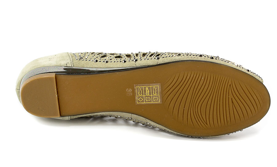 Baleriny Letnie Sca'viola B-73 Grey