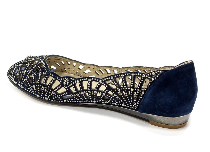 Baleriny Letnie Sca'viola B-74 Navy