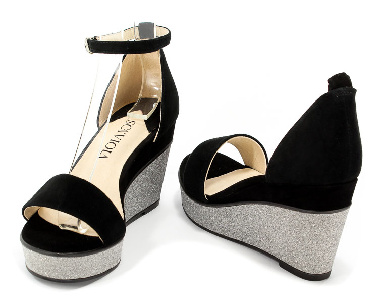 Sandały Sca'viola B-44 Black