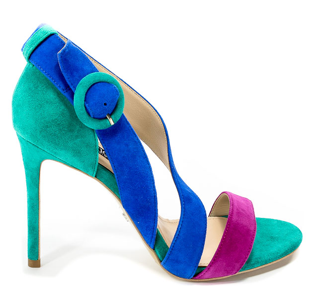 Sandały Sca'viola F-56 Violet Blue Green
