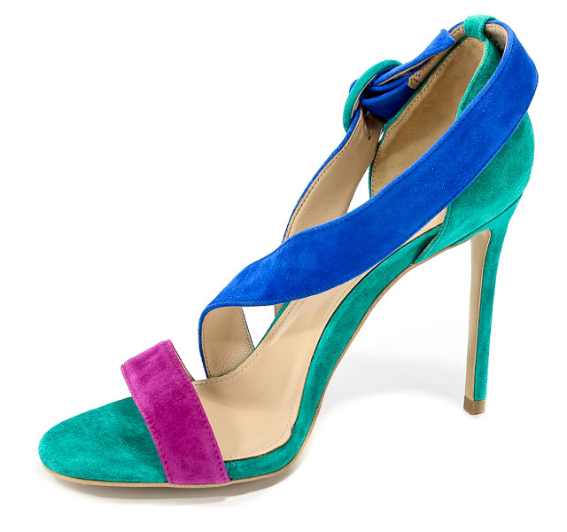 Sandały Sca'viola F-56 Violet Blue Green