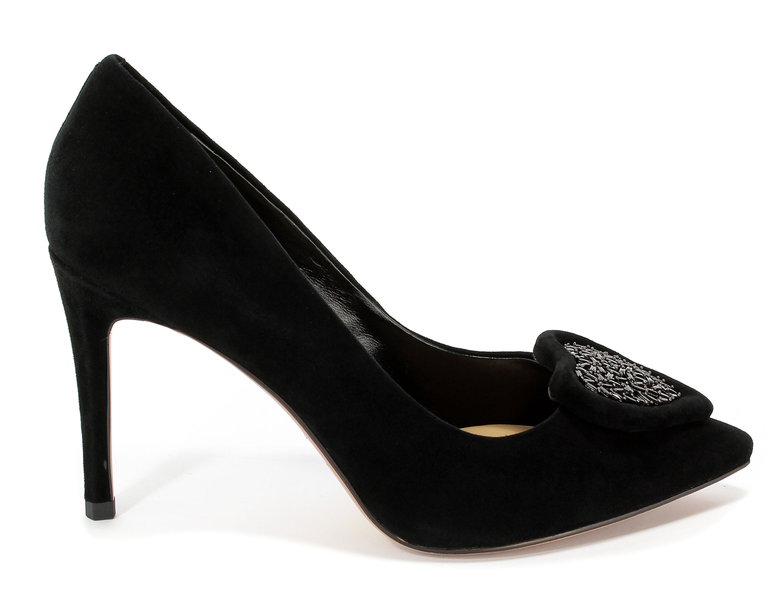 Czółenka Sca'viola B-79 Black Suede