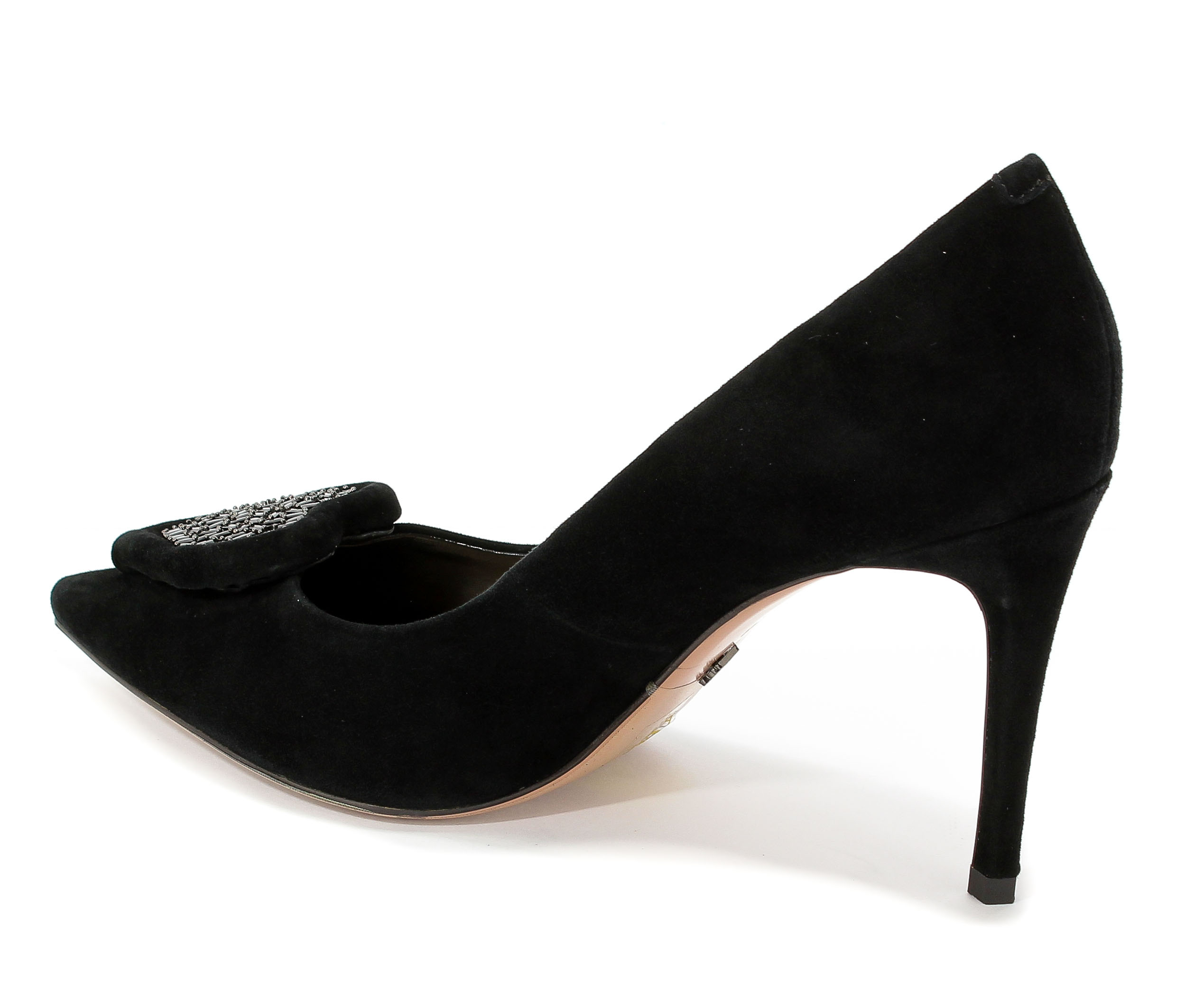 Czółenka Sca'viola B-79 Black Suede