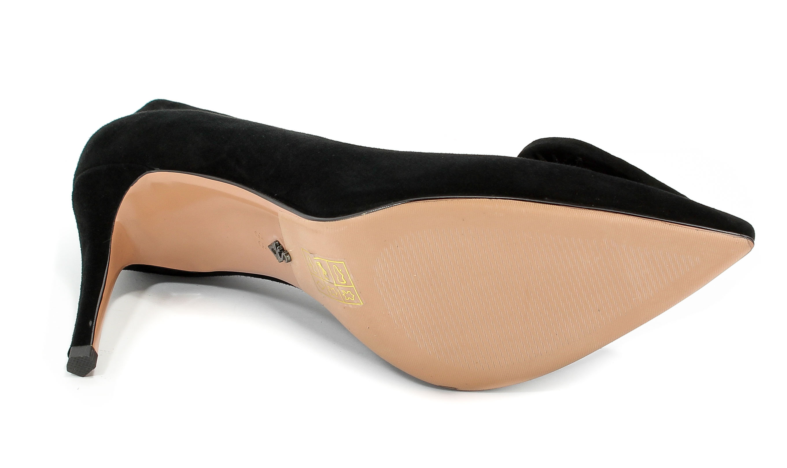Czółenka Sca'viola B-79 Black Suede