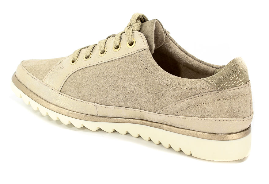 Półbuty Jana 8-23706-20 340 Taupe/gold