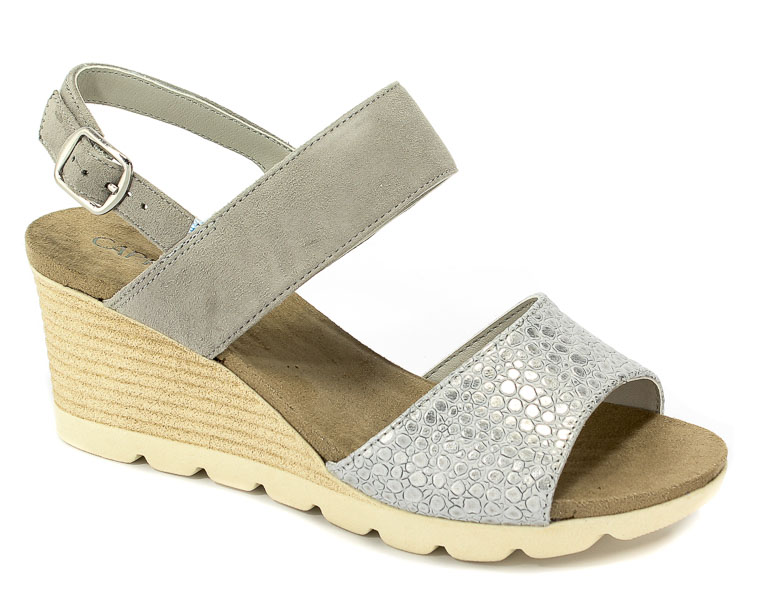 Sandały Caprice 9-28701-20 208 LT.Grey comb