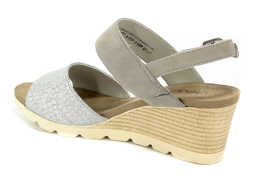 Sandały Caprice 9-28701-20 208 LT.Grey comb
