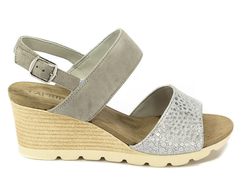 Sandały Caprice 9-28701-20 208 LT.Grey comb